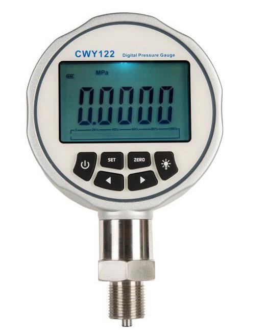 Dead Weight Tester is calibrating pressure gauge